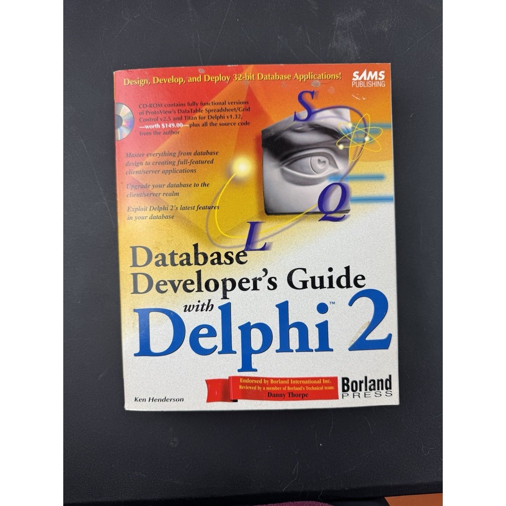 Database Developers Guide with Borland Delphi 2 1996